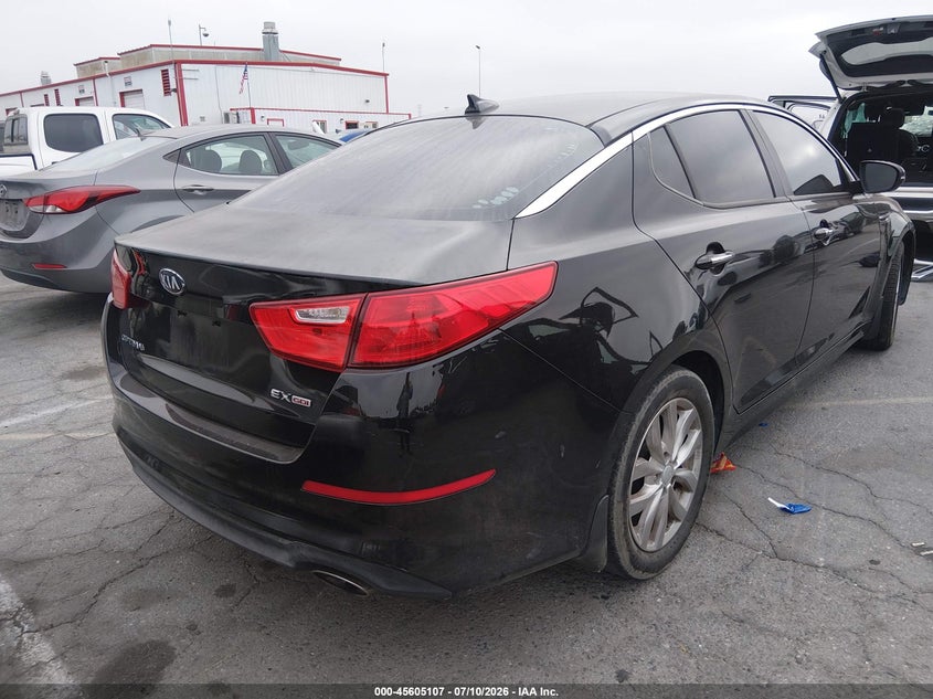 Vin: 5xxgn4a76fg393268, lot: 46103530, kia optima ex 20154