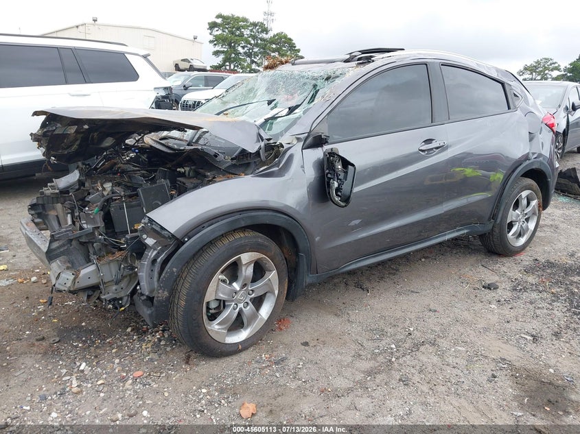 2017 Honda HR-V, Перекидання, IAAI, VIN 3CZRU5H75HM724294 — фото 2