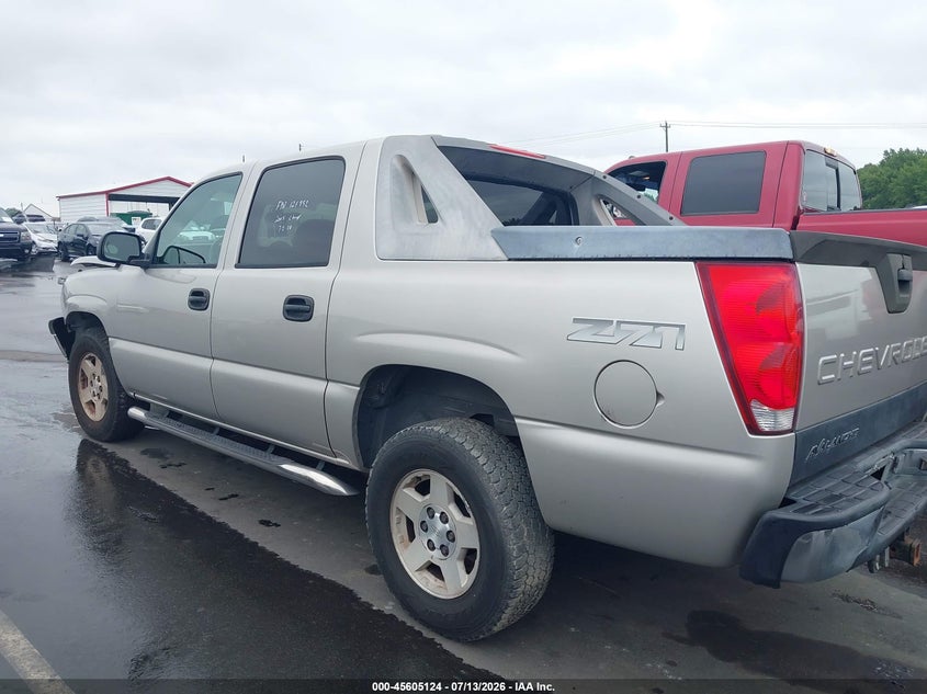 2005 Chevrolet Avalanche 1500 Z71 VIN: 3GNEK12Z25G230358 Lot: 45605124