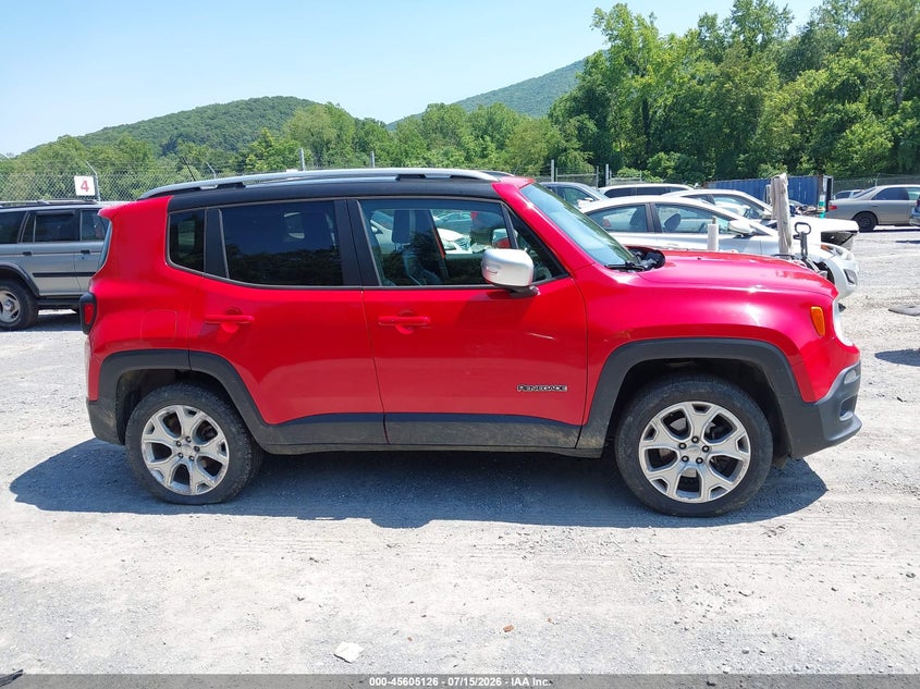2016 Jeep Renegade Limited VIN: ZACCJBDT2GPC68885 Lot: 45605126