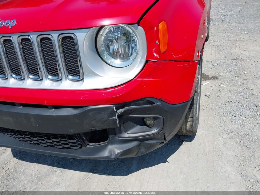 2016 Jeep Renegade Limited VIN: ZACCJBDT2GPC68885 Lot: 45605126