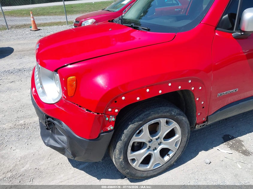 2016 Jeep Renegade Limited VIN: ZACCJBDT2GPC68885 Lot: 45605126