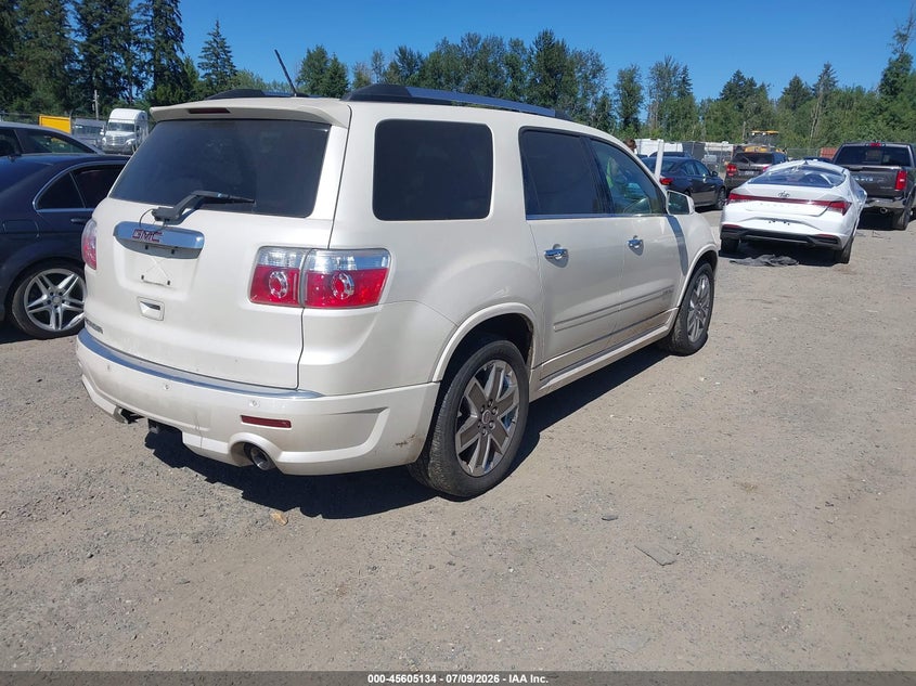 2012 GMC ACADIA auction photo 4