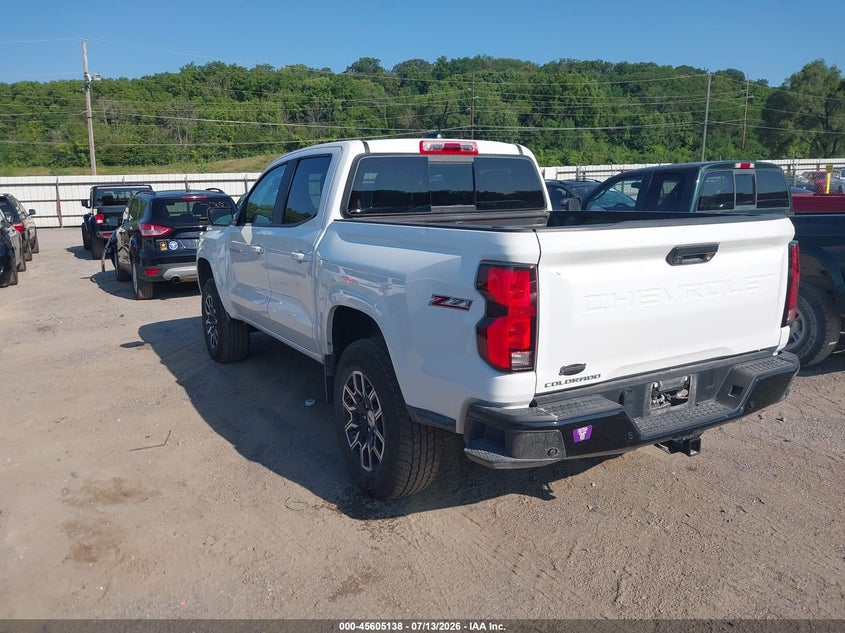Vin: 1gcptdekxp1217714, lot: 46103561, chevrolet colorado 4wd  short box z71 20233
