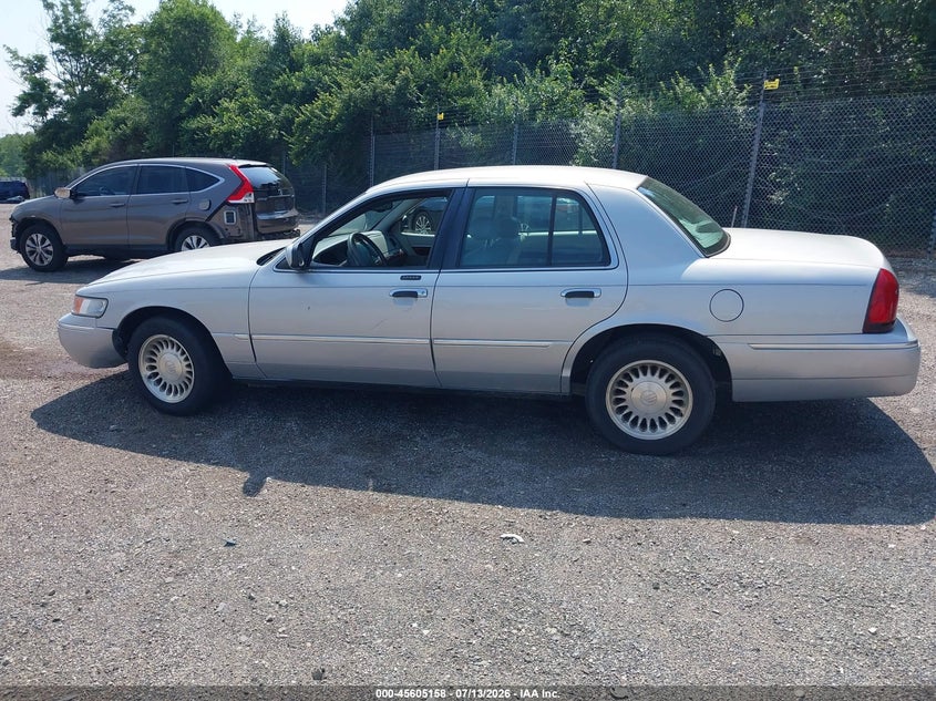 2001 Mercury Grand Marquis Ls VIN: 2MEFM75W81X604272 Lot: 45605158