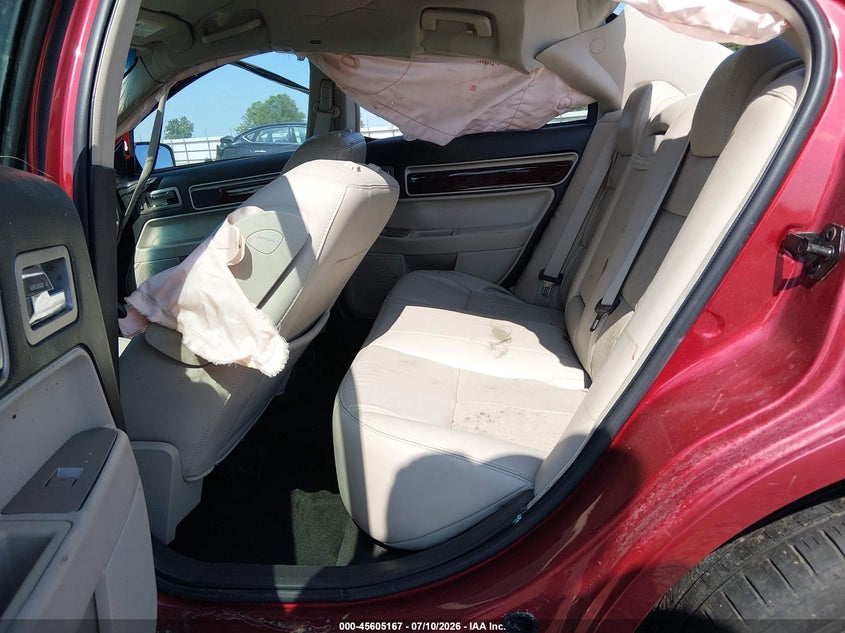 2008 Lincoln Mkz VIN: 3LNHM26TX8R601542 Lot: 45605167
