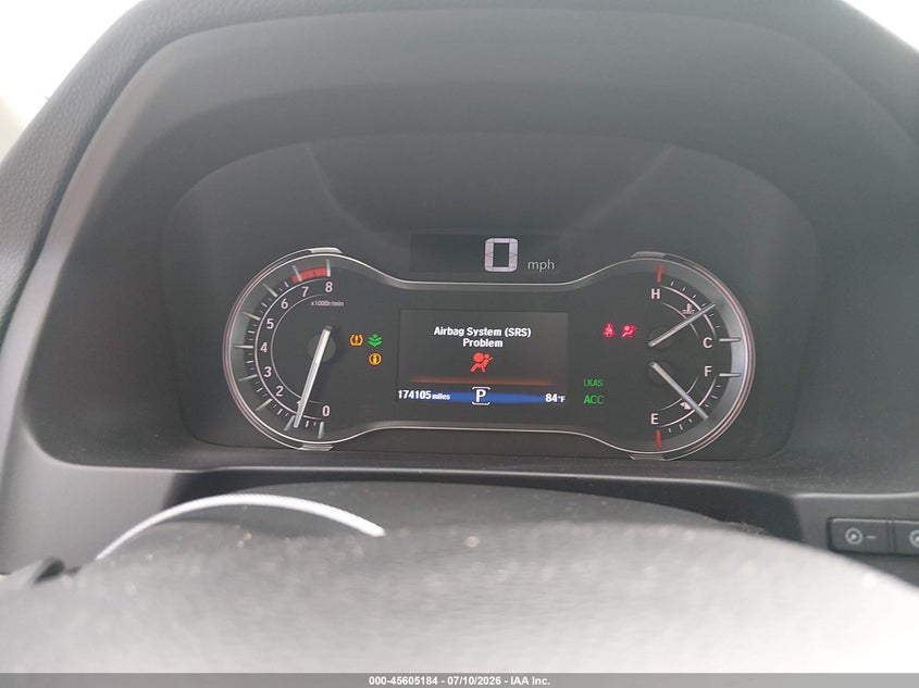 2016 HONDA PILOT auction photo 7