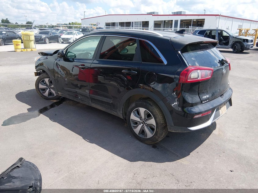 Vin: kndcb3lc8k5265379, lot: 46103610, kia niro lx 20193
