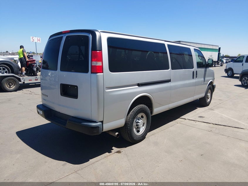 Vin: 1gazgnfg7j1274207, lot: 46103618, chevrolet express 3500 ls 20184