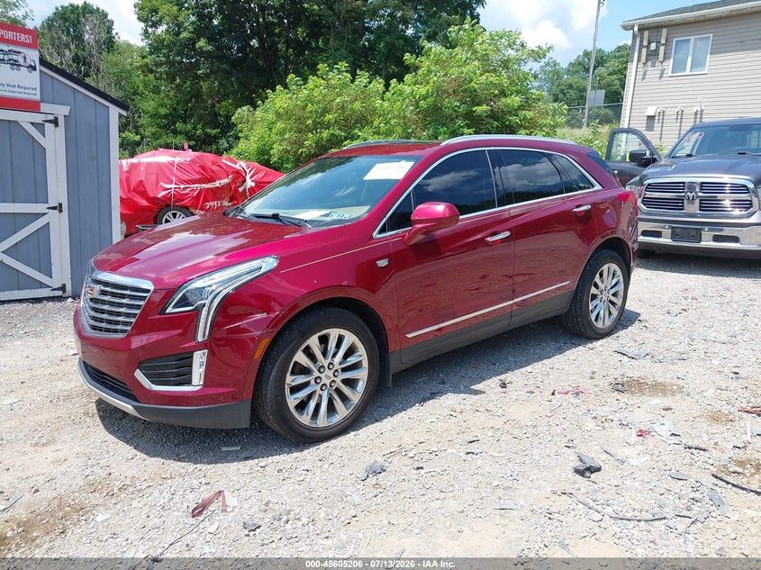 2017 Cadillac Xt5 Platinum VIN: 1GYKNFRS0HZ124661 Lot: 45605206
