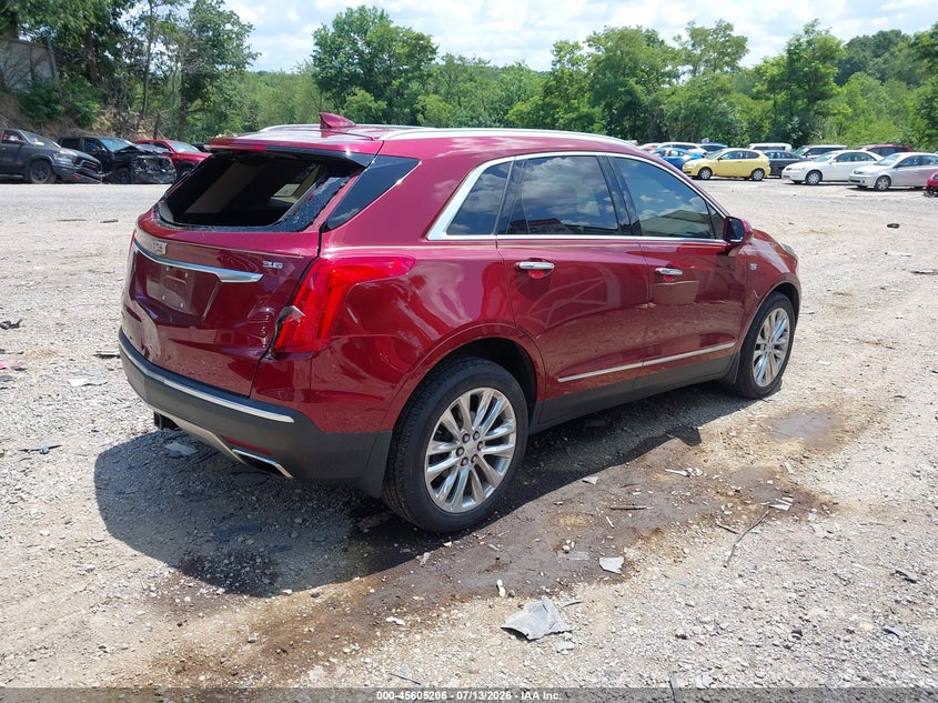 2017 Cadillac Xt5 Platinum VIN: 1GYKNFRS0HZ124661 Lot: 45605206