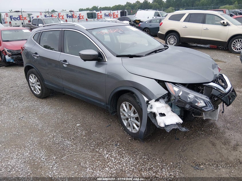 2020 Nissan Rogue Sport Sv Awd Xtronic Cvt, Front End, IAAI, VIN JN1BJ1CW7LW650475