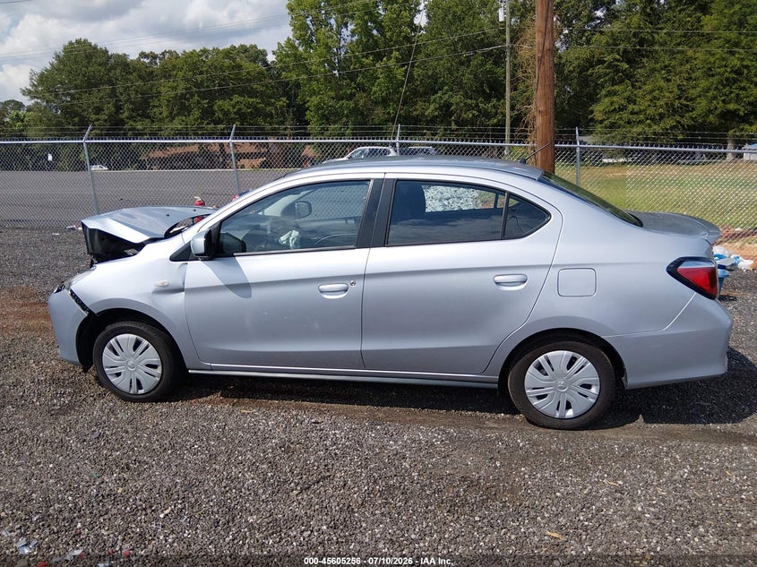2024 Mitsubishi Mirage G4 Es VIN: ML32FUFJ9RHF01696 Lot: 45605256