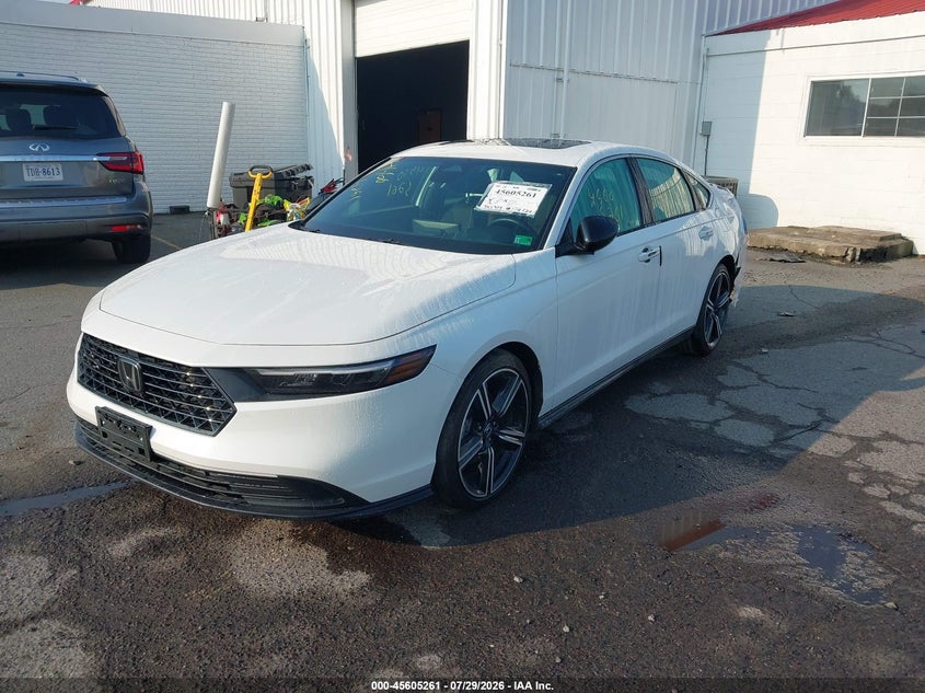 Vin: 1hgcy2f51ra008105, lot: 46103684, honda accord hybrid sport 20242