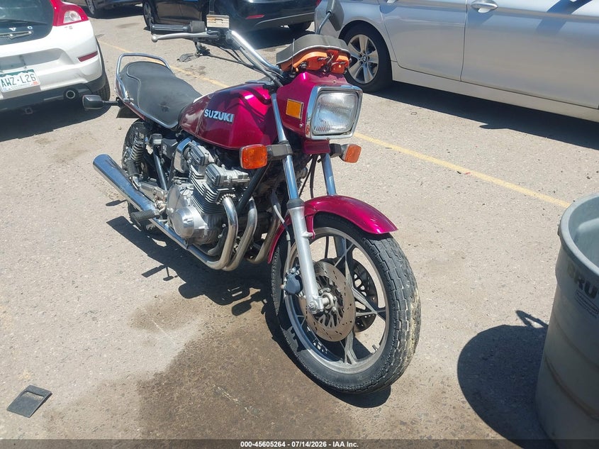 1981 SUZUKI GS750 auction photo 1