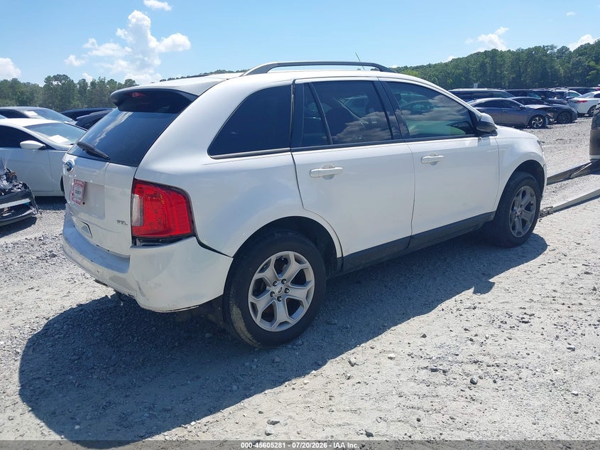 Vin: 2fmdk3jc8dbc61074, lot: 46103704, ford edge sel 20134