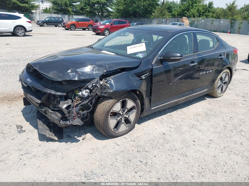 Vin: knagm4ad6d5053836, lot: 46103716, kia optima hybrid ex 20132