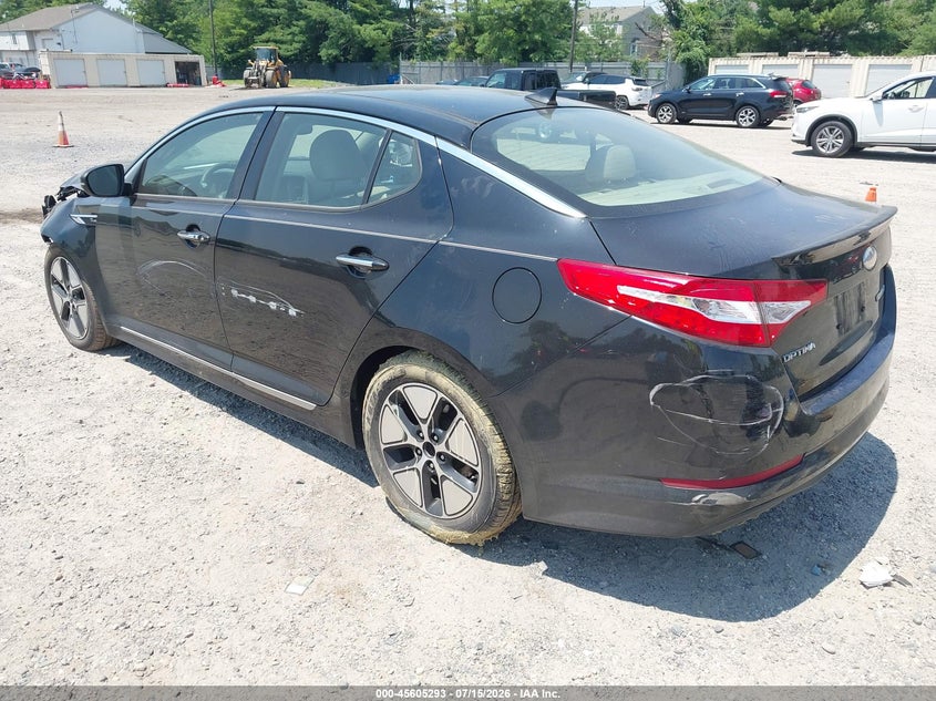 Vin: knagm4ad6d5053836, lot: 46103716, kia optima hybrid ex 20133
