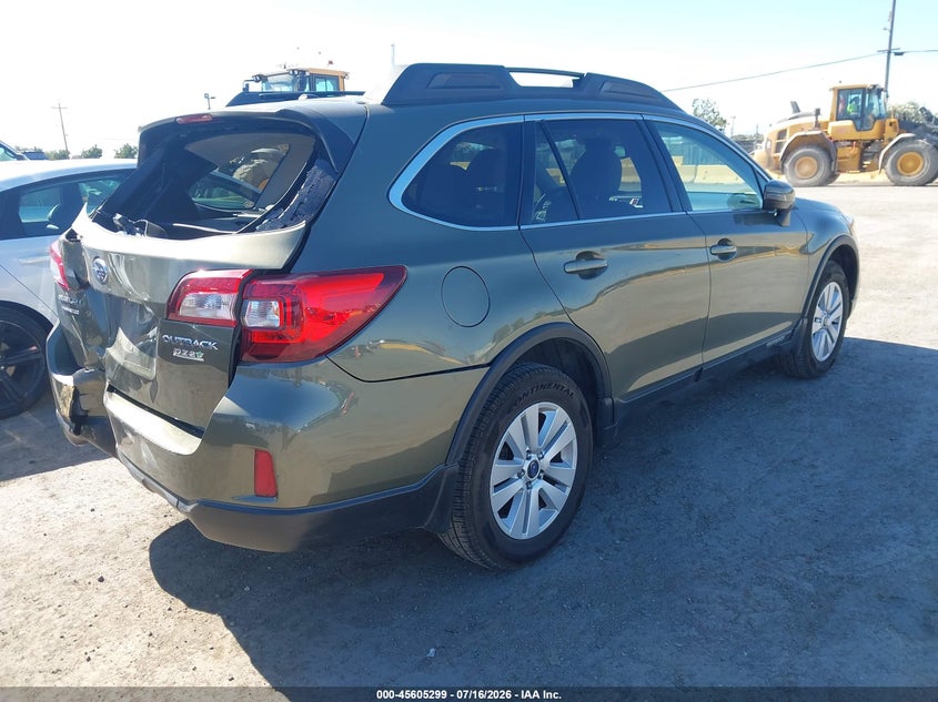 Vin: 4s4bsahc1f3250650, lot: 46103722, subaru outback 2.5i premium 20154