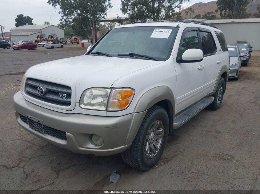2004 Toyota Sequoia Sr5 V8 5TDZT34A34S215023 photo 1