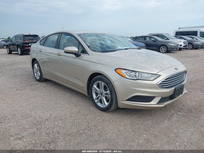 Vin: 3fa6p0uu8jr100888, lot: 46103729, ford fusion hybrid s 20181