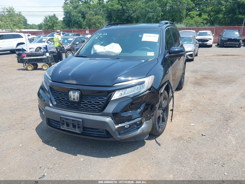 2019 Honda Passport Elite VIN: 5FNYF8H01KB002087 Lot: 45605319