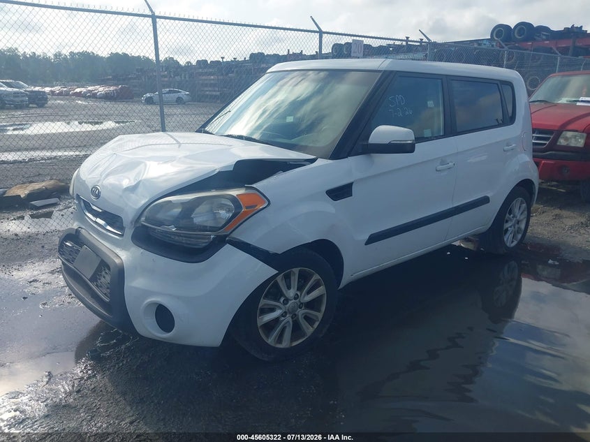 2012 Kia Soul, Front End, IAAI, VIN KNDJT2A65C7385058 — photo 2