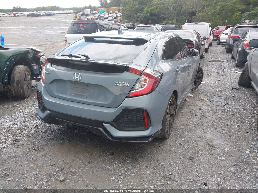 2017 HONDA CIVIC auction photo 4