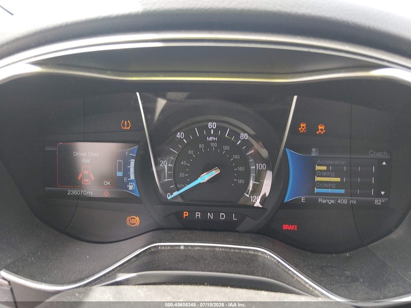 2018 FORD FUSION HYBRID auction photo 7