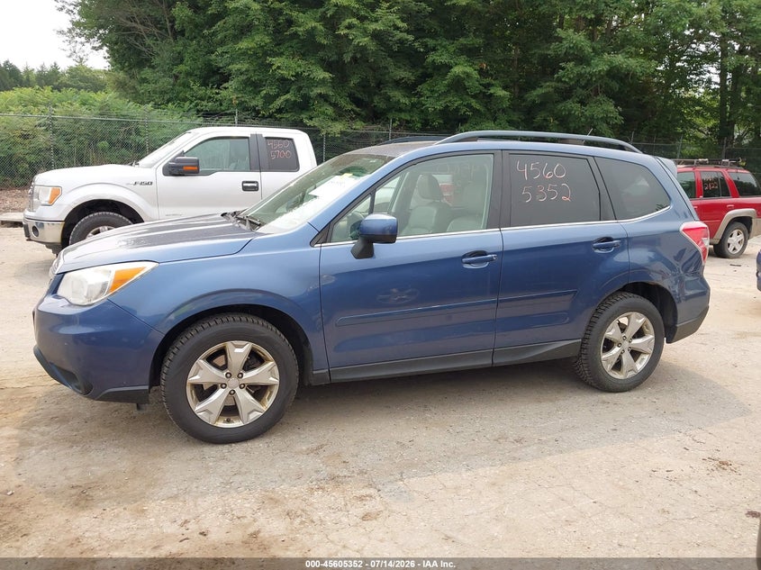 2014 Subaru Forester 2.5I Limited VIN: JF2SJAHC2EH470714 Lot: 45605352