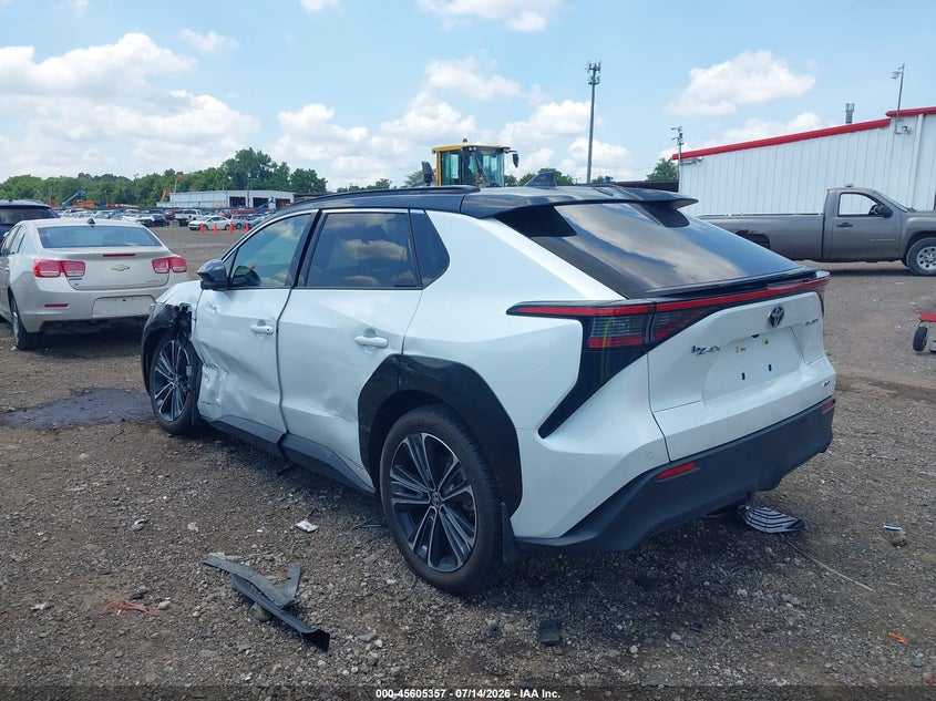 Vin: jtmabaca4pa031474, lot: 46103780, toyota bz4x limited 20233