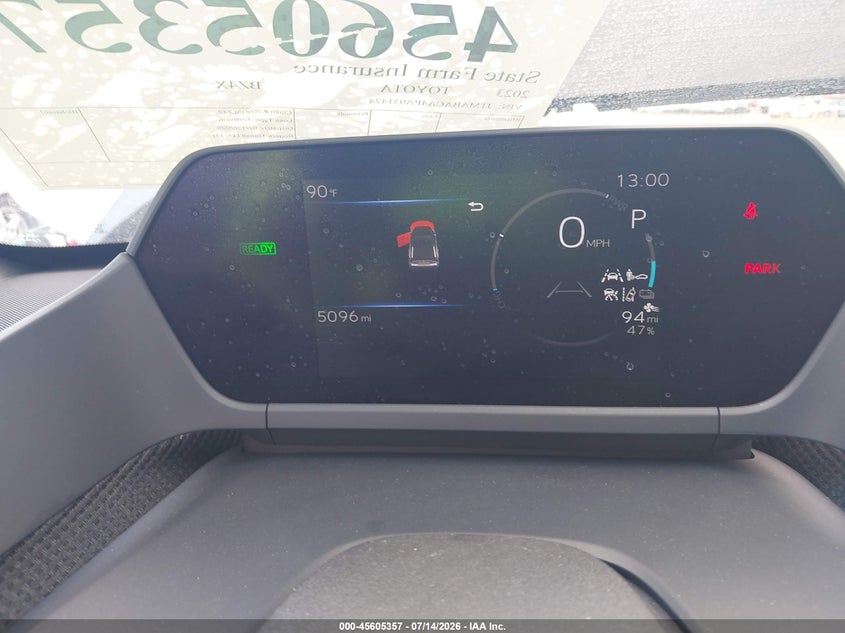 2023 TOYOTA BZ4X auction photo 7