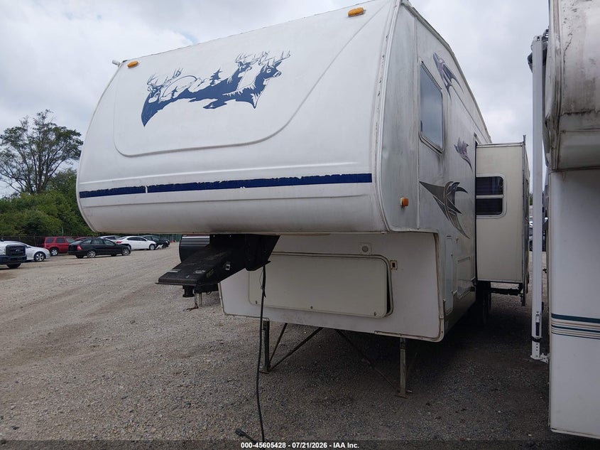 2003 KEYSTONE COUGAR 281EFS 5TH WHL TRAVEL TRAILER auction photo 2