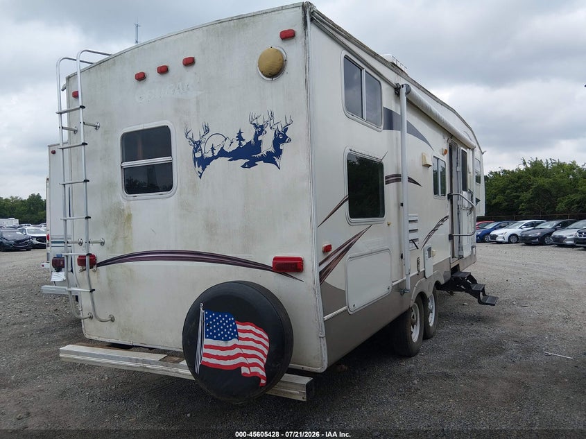 2003 KEYSTONE COUGAR 281EFS 5TH WHL TRAVEL TRAILER auction photo 4