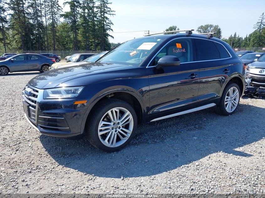 Vin: wa1bnafy0k2030081, lot: 46103855, audi q5 45 premium 20192