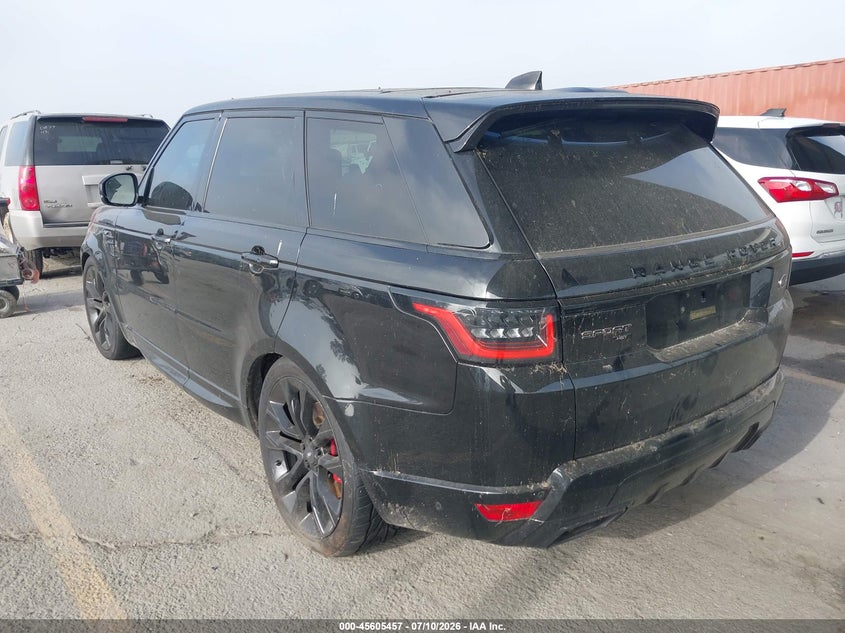 Vin: salws2ru8na236993, lot: 46103880, land rover range rover sport hst mhev 20223
