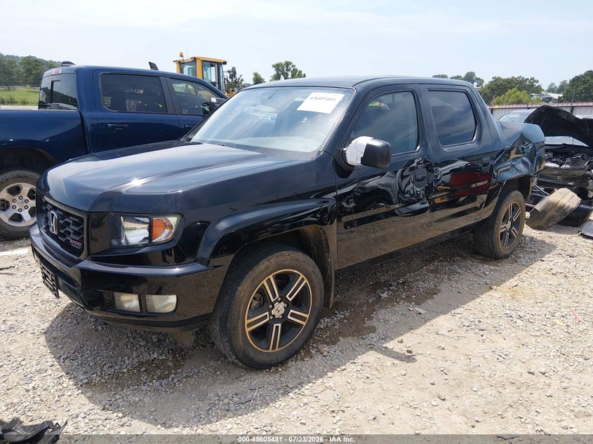 Vin: 5fpyk1f76eb010605, lot: 46103904, honda ridgeline sport 20142