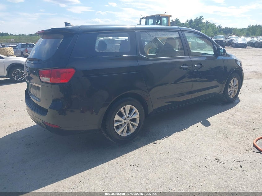 Vin: kndma5c14j6378028, lot: 46103913, kia sedona l 20184
