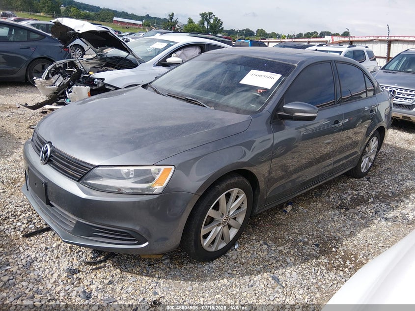 2012 Volkswagen Jetta 2.5l Se 3VWDX7AJ0CM396958 photo 1