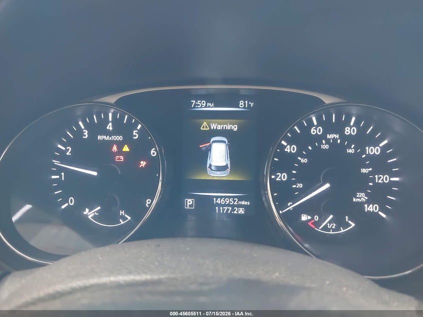 2015 NISSAN ROGUE auction photo 7