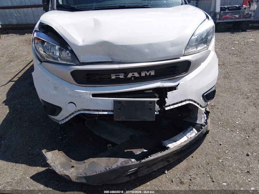 2022 Ram Promaster City Cargo Van VIN: ZFBHRFAB2N6Y34757 Lot: 45605518