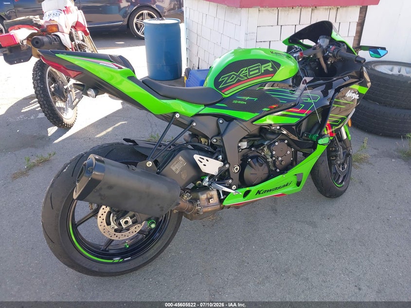 2024 Kawasaki Zx636 K VIN: JKBZXJJ19RA000303 Lot: 45605522