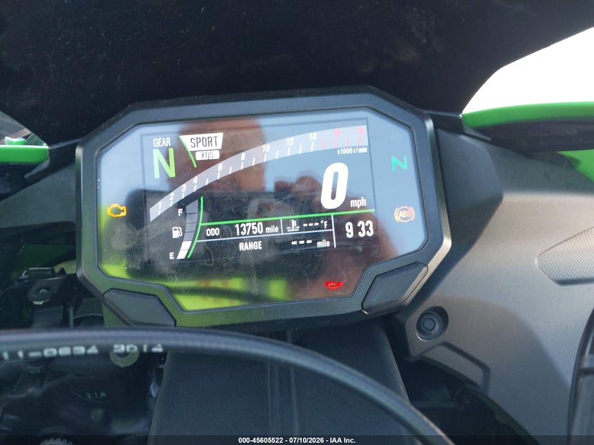 2024 Kawasaki Zx636 K VIN: JKBZXJJ19RA000303 Lot: 45605522
