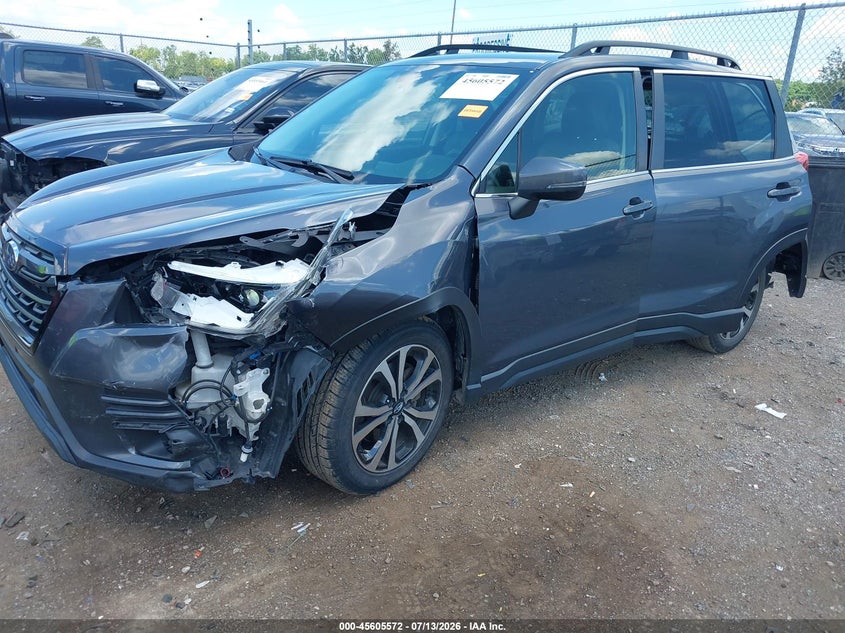 Vin: jf2skanc3nh521963, lot: 46103995, subaru forester limited 20222