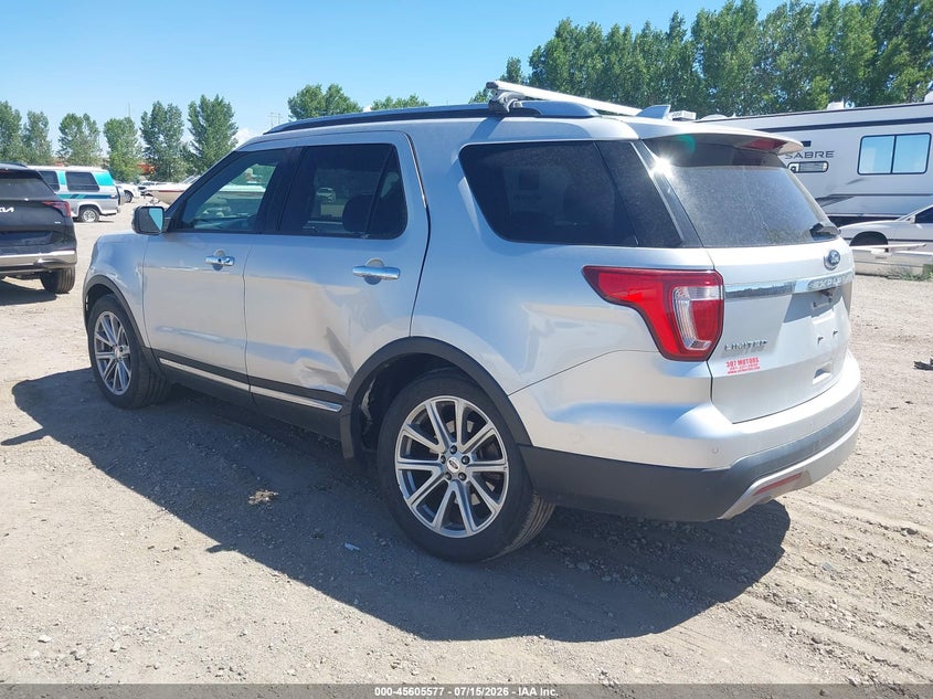 Vin: 1fm5k8f84hgc24026, lot: 46104000, ford explorer limited 20173