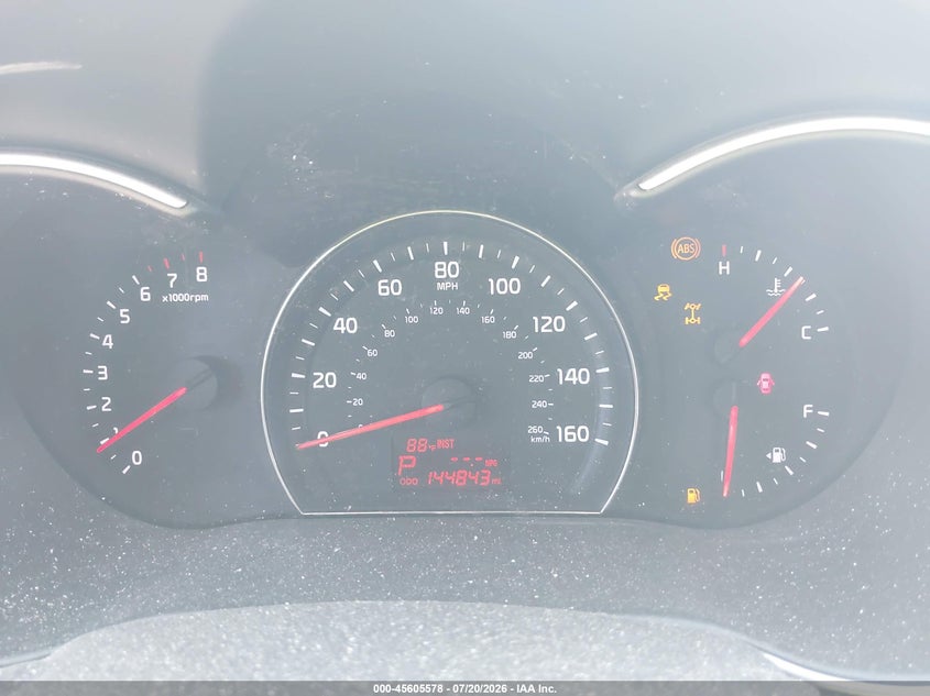 2014 Kia Sorento Lx VIN: 5XYKTCA65EG544144 Lot: 45605578