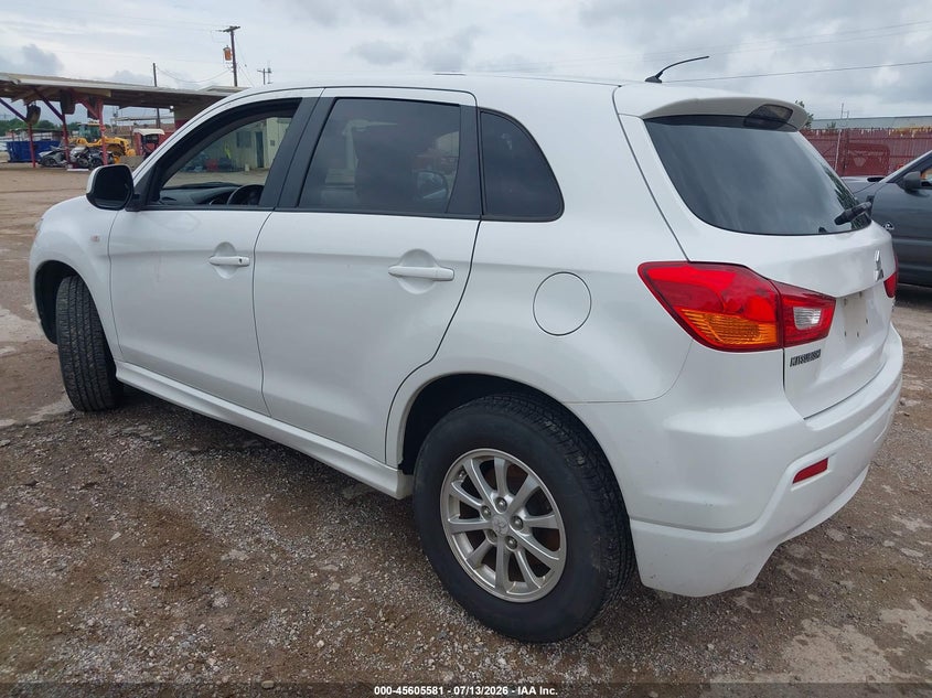 Vin: ja4ap3au9cz002049, lot: 46104004, mitsubishi outlander sport es 20123