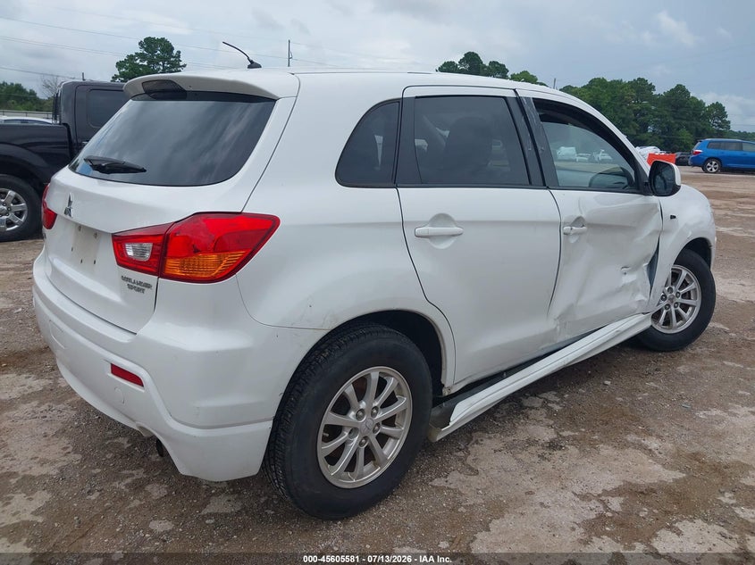 Vin: ja4ap3au9cz002049, lot: 46104004, mitsubishi outlander sport es 20124