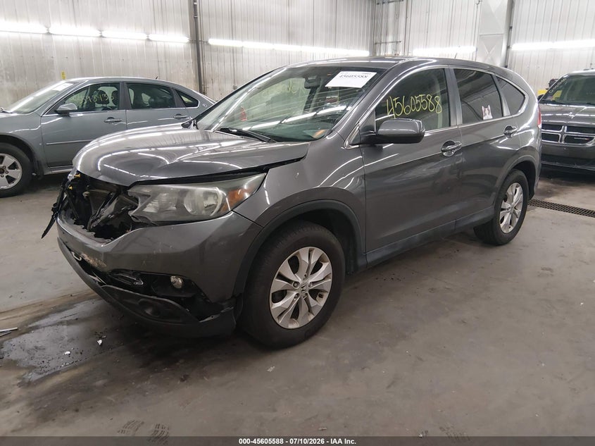 2014 Honda CR-V, Удар спереду, IAAI, VIN 2HKRM4H51EH642448 — фото 2