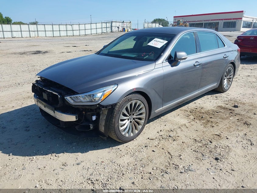Vin: kmhg54jh6hu025769, lot: 46104027, genesis g90 5.0 ultimate 20172
